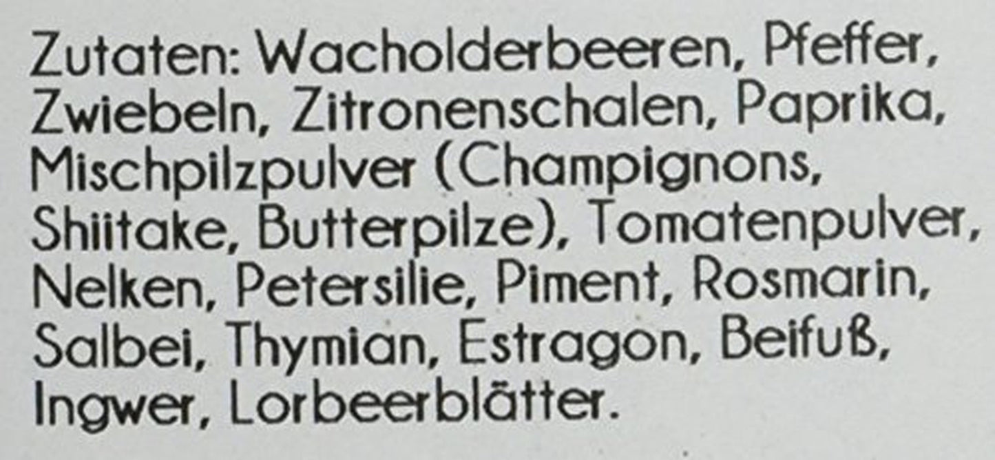 Wild Gewürz 400 g, 1er Pack (1x 0,4 kg)
