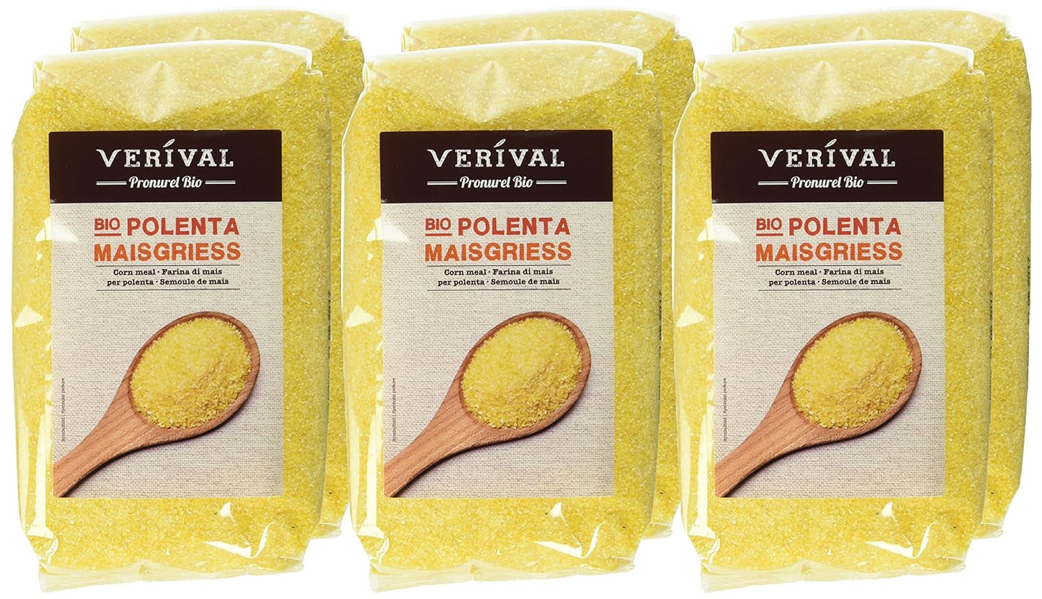 Verival ekologisk kärnmjölk, förpackning om 6 (6 påsar x 500 g) - Ekologisk