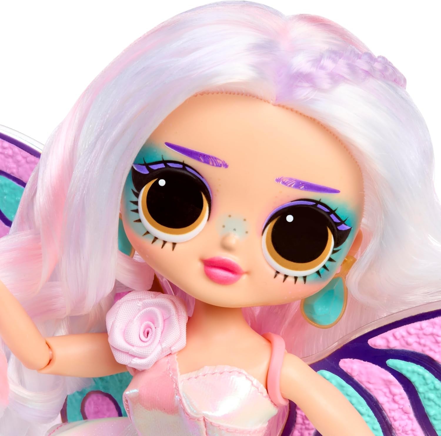 LOL Överraskning! OMG Eye Spy Series - Fairy - Innehåller 1 docka med outfit och tillbehör, pussellösning och överraskningsupptäckt, 4 samlardockor