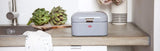 Wesco 235 001 Mini Grandy brödkorg 17 x 18 x 12 cm (L/B/H) rosa, rostfritt stål Matförvaringslådor Naty Shop