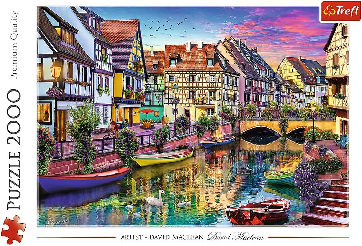 Trefl 27118 Pussel, Colmar, Frankrike, 2000 bitar, För barn över 12 år Puzzle Naty Shop