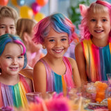 Levande 12 färger hårfärgningspennor (vagnar) set - lätt att använda - tvättbar - tillfällig hårfärgning - även för mörka hårfärger - som present Halloween Carnival Birthday Christmas Hårfärgning Naty Shop