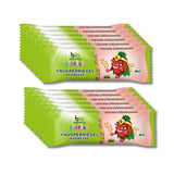 Knasiga jordgubbsstänger 12 x 20g