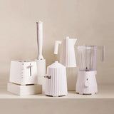 Alessi Plissé MDL09 W - Blender med graderad karaff, termoplastisk harts, Kitchen Naty Shop