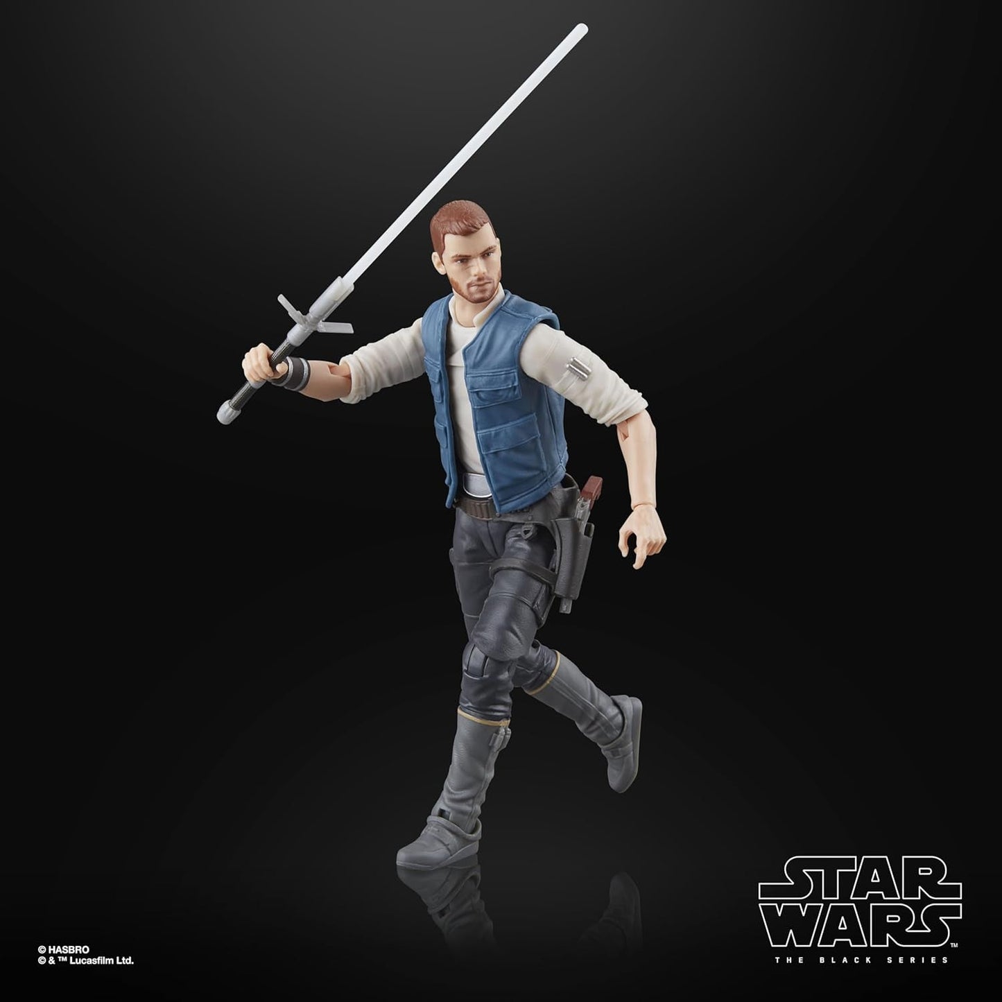 Star Wars Black Series Cal Kestis, Turgle & Skoova Stev, Star Wars Jedi: Survivor Collectible Actionfigurer (Skala 15 Cm) Actionfigurer Naty Shop