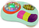 B. leksaker - Barnstolsleksak - Sugkoppsleksak med musik, ljus, ljud - Sensorisk leksak - Barnleksak med motorisk aktivitet - från 6 månader - Whirly Pop Bebe Naty Shop Pedagogisk leksak med sugkoppar
