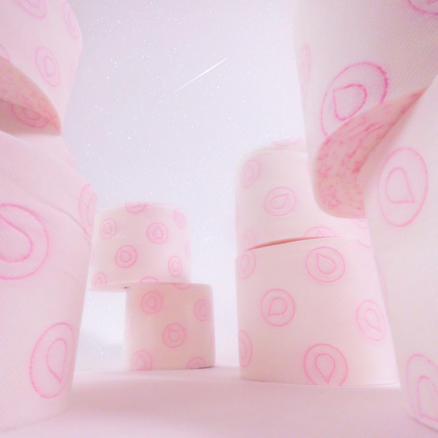 Renova - Toalettpapper Skin Care Plus, dekorerad, doftande - 12 rullar (toalettpapper)