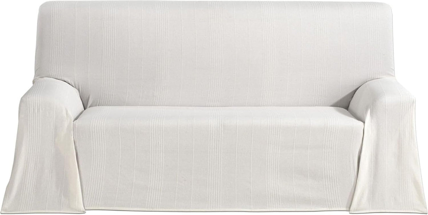 ECOMMERC3 multifunktionellt överkast, storlek 300 X 260 cm, för soffa eller säng, blått multifunktionellt överkast, dekorativt för soffa, säng, soffa Släng, lätt och elegant, blå Sängar och filtar Besuche den ECOMMERC3-Store Ekrü 180X260 Cm