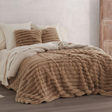Kräm Faux Lammskinn Vintertäcke Ancho 135 Cm Täcken och täcken Naty Shop Camel Ancho 150 A 160 Cm