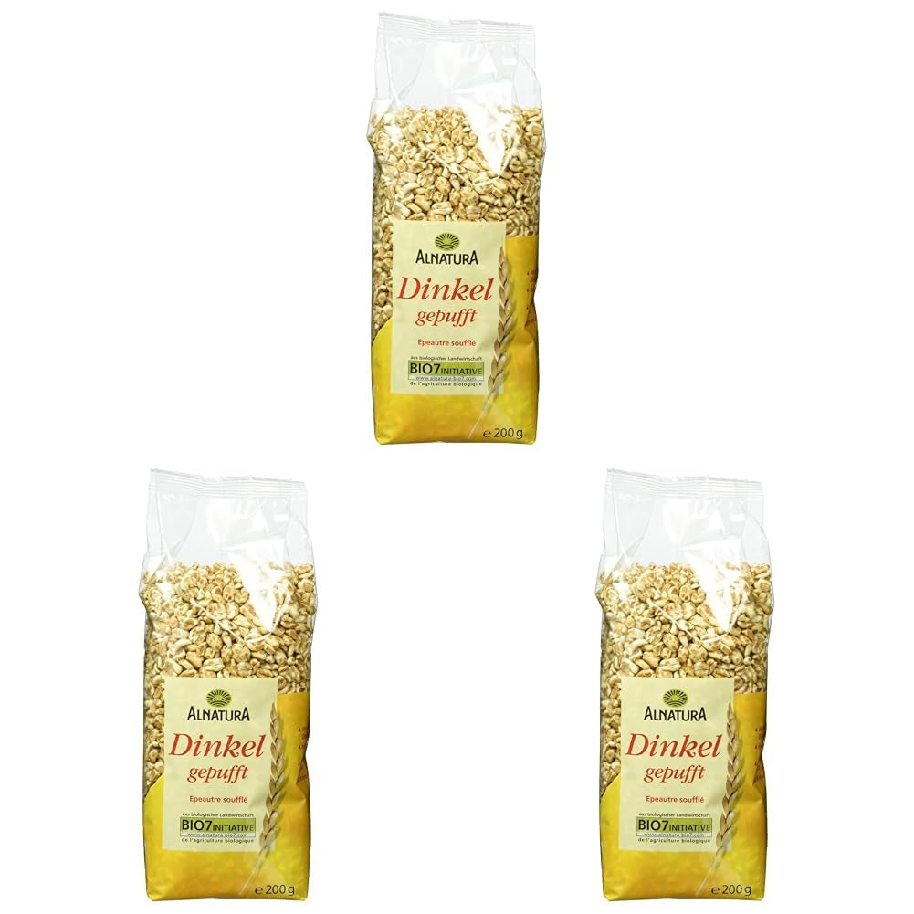 Ekologisk expanderad dinkel, 200g