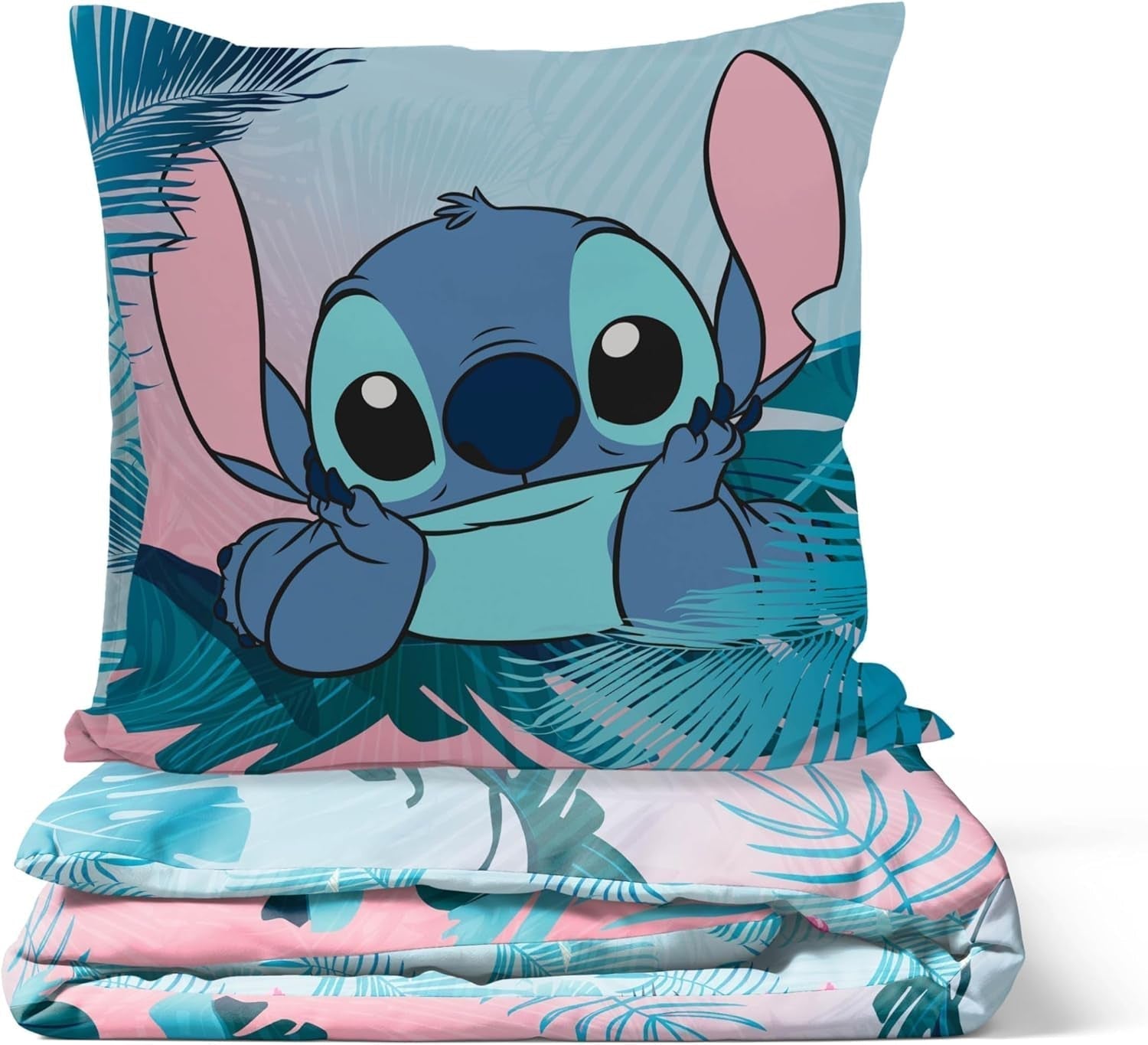 Sängkläder för barn Lilo And Stitch Floral Sängkläder - barn Naty Shop