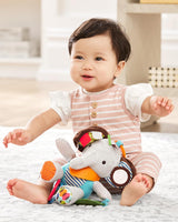 Skip Hop Bandana Buddies aktivitetsleksak, mjukis för spädbarn och barn, flerfärgad, elefantbabyleksaker Naty Shop