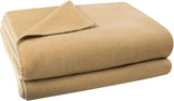 Zoepritz filt i färg: Beige, Tillverkad av 65% Polyester, 35% Viskos, Storlek: 160X200 Cm, 103291-810-160X200, 810 Camel Sängar och filtar 'zoepritz sedan 1828' Standardtitel