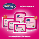 Silentnight Ultrabounce kudde, vit, mikrofiber, vit, 2-pack Naty Shop standardkuddar