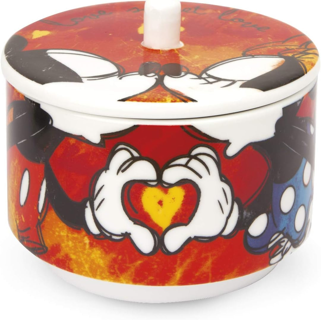Egan, Mickey Sweet Love modell, porslin, röd PWM41/S
