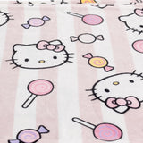 Hello Kitty överkast, rosa, mjuk filt 130X170Cm, överkast av mikrofiber eller bäddsoffa. Kvalitet med Oekotex certifikat, Sanrio sängar och filtar Besuche den Kanguru-Store