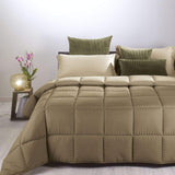Caleffi modern täcke, mikrofiber, taupe, dubbelsäng Täcken och täcken Naty Shop Standardtitel