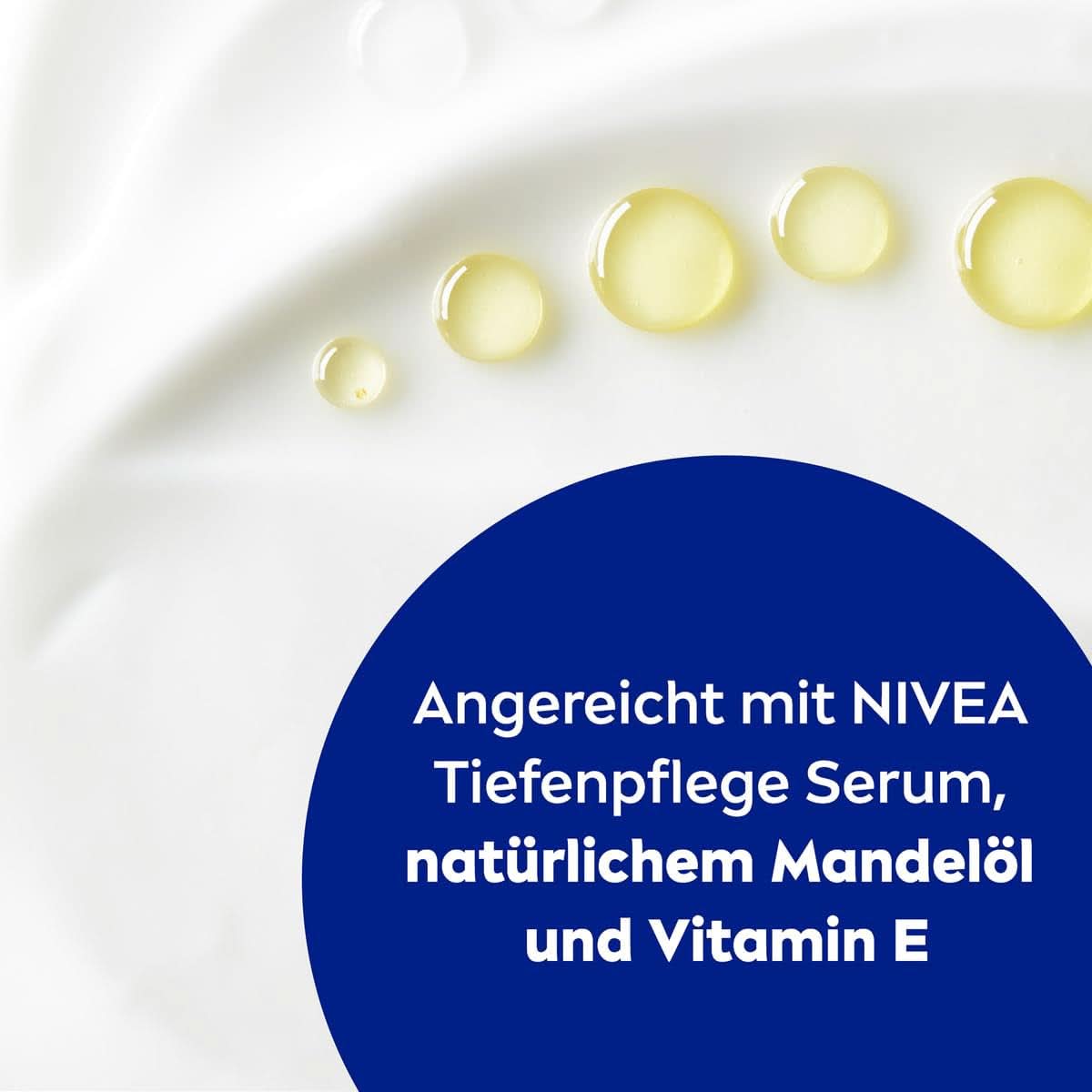 NIVEA Rich Body Milk, intensiv närande kroppskräm med mandelolja, 400 ml dusch och bad Naty Shop