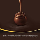 Lindor chokladbollar 70% extra mörk kakao | 137g påse | Ca. 10 bollar fin mörk choklad med fyllning som smälter i munnen | Gåva av choklad | Choklad present
