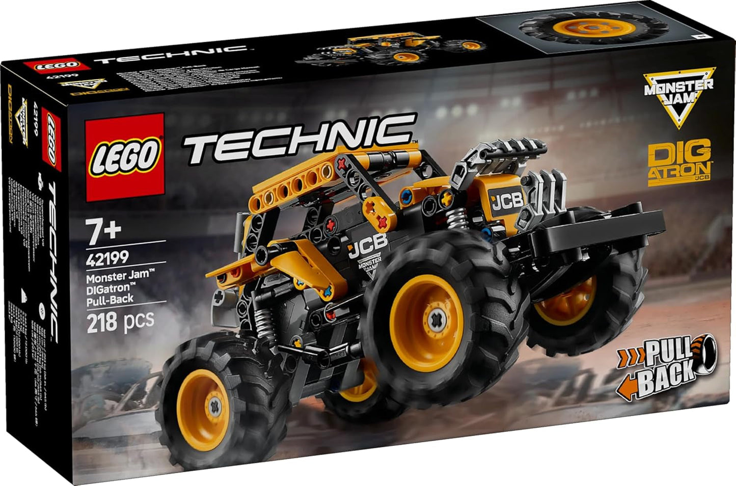 LEGO Technic Monster Jam Digatron, Monster Truck lekset för barn, byggleksaker för barn, pojkar och flickor från 7 år, presentidéer för fans av Monster Trucks och Motorsport 42199 Byggset Besuche den LEGO-Store