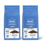 av Amazon Kaffeebohnen, entkoffeiniert, Lichte Röstung, 2 kg (2 Packungen med 1 kg), Rainforest Alliance zertifiziert