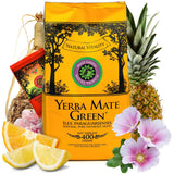 Yerba "Mas Iq Tropical" Brazilian Mate Tea 400G + 50 G Mas Energia Guarana | Fruktigt mate te | Med ananas