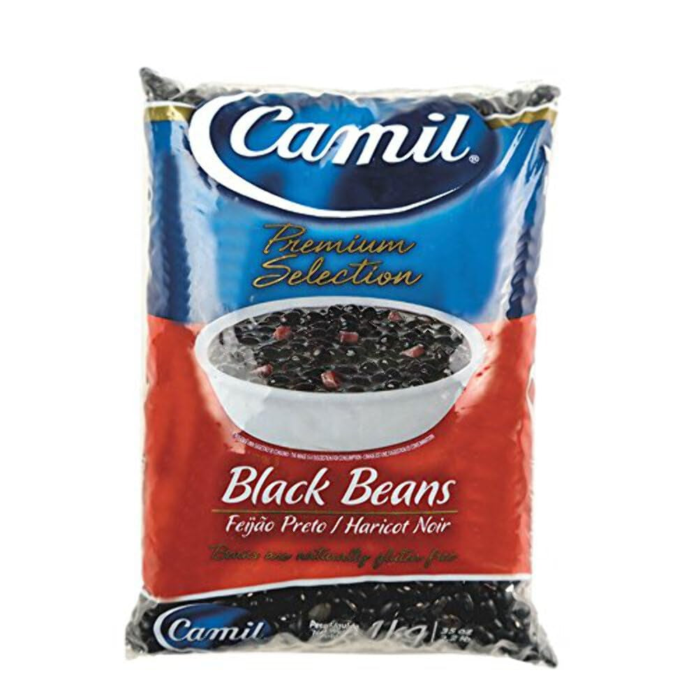 Brasilianska svarta bönor - Feijão Preto 1kg