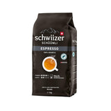 Schwiizer Schüümli Espresso, 100 % Arabica-kaffebönor, stark och intensiv, idealisk för automatiska espressomaskiner, styrka 4/5, medelrostad, Rainforest Alliance, 1 kg