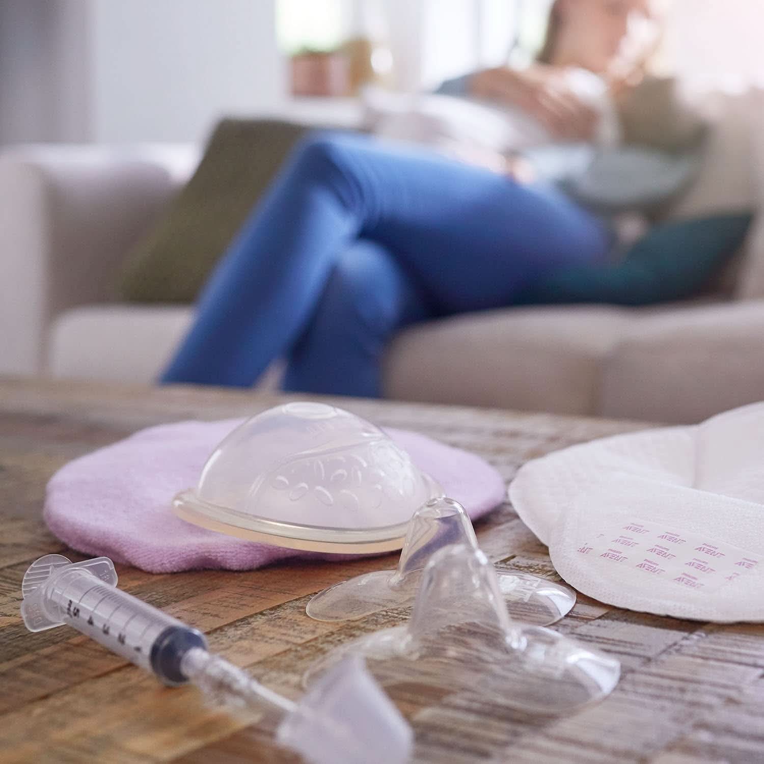 PHILIPS Avent SCF153/03 Bröstvårtsskydd - Medium Size Mat- och amningstillbehör Baby Naty Shop