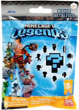 Jada Toys - Minecraft Blind Pack Nanofigs, Wave 2, Minecraft Legends Nano Metal Samlarfigur, Olika modeller, 4 Cm, Ålder 3+, Svarta Actionfigurer Naty Shop