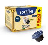 Caffè Borbone Blue Kaffeemischung - 90 Kapseln - Kompatibel med Kaffeemaschinen der Marke Nescafè®* Dolce Gusto®*
