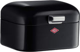 Wesco 235 001 Mini Grandy brödkorg 17 x 18 x 12 cm (L/B/H) rosa, rostfritt stål Matförvaringslådor Naty Shop Black