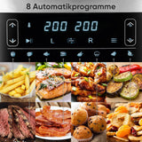 SEVERIN Dubbel varmluftsfritös med kokkammare 2 X 3,8 L, 8 automatiska program Vitvaror Naty Shop