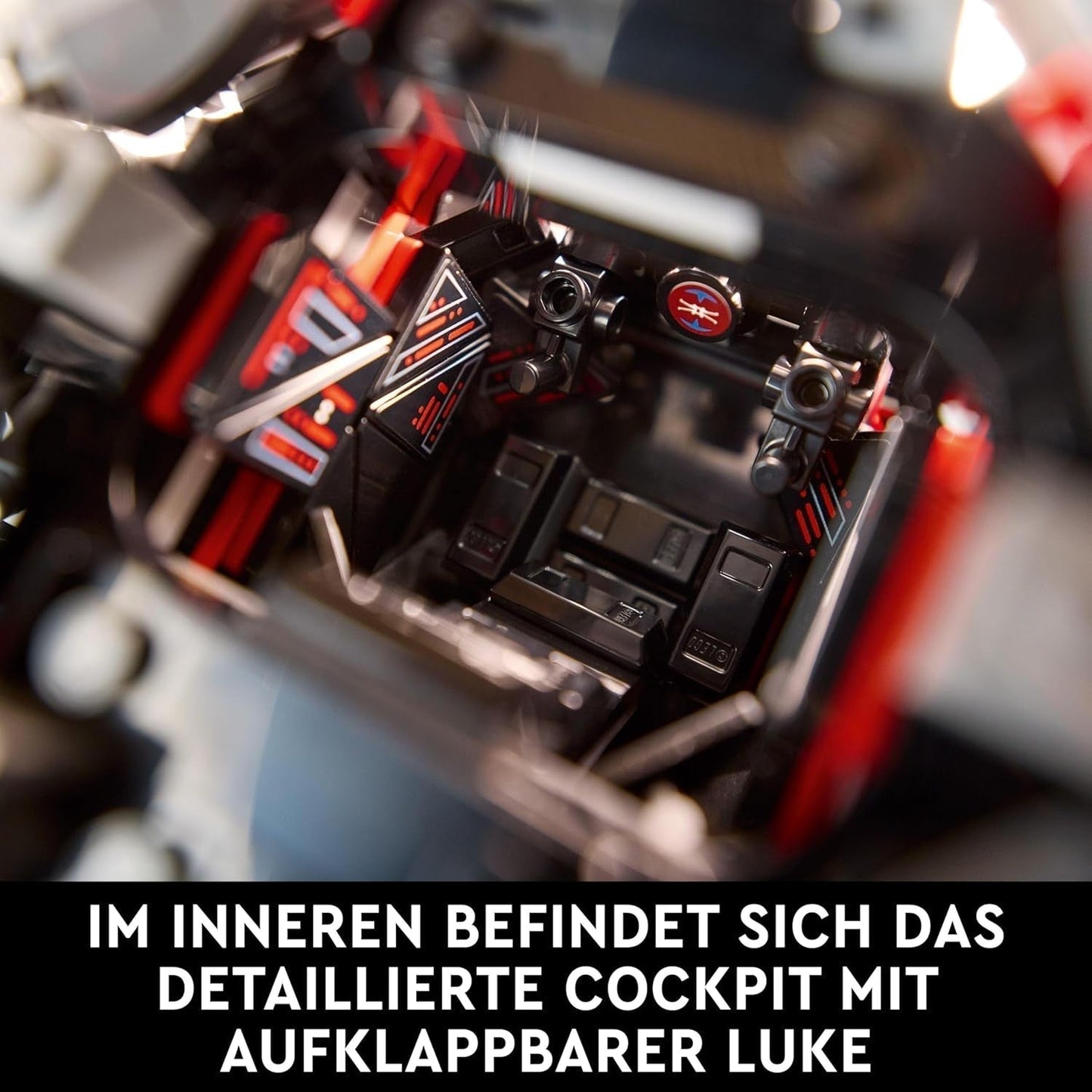 LEGO Star Wars Tie Interceptor Ultimate Collector Series Kreativt byggset för vuxna Starfighter Brick Model Fan Present Samlarobjekt Ucs Set 75382 Byggset Besuche den LEGO-Store