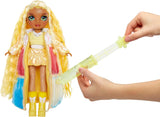 Rainbow High Winter Wonderland - Soligt (Gul) - 28 cm Hidden Magic Water Uppblåsande Snowman Fashion Docka med Snowman Set, lämplig för 4-12 år gamla barn och samlare