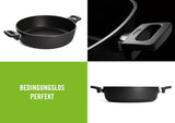 Woll Nowo Titanium Kasserole - Induktiv -, Ø 32 Cm, 8 Cm Hoch, 5,5 Liter, Mit 2 Seitengriffen - Geeignet Für Alle Herdarten Formar och brickor för bakning Naty Shop