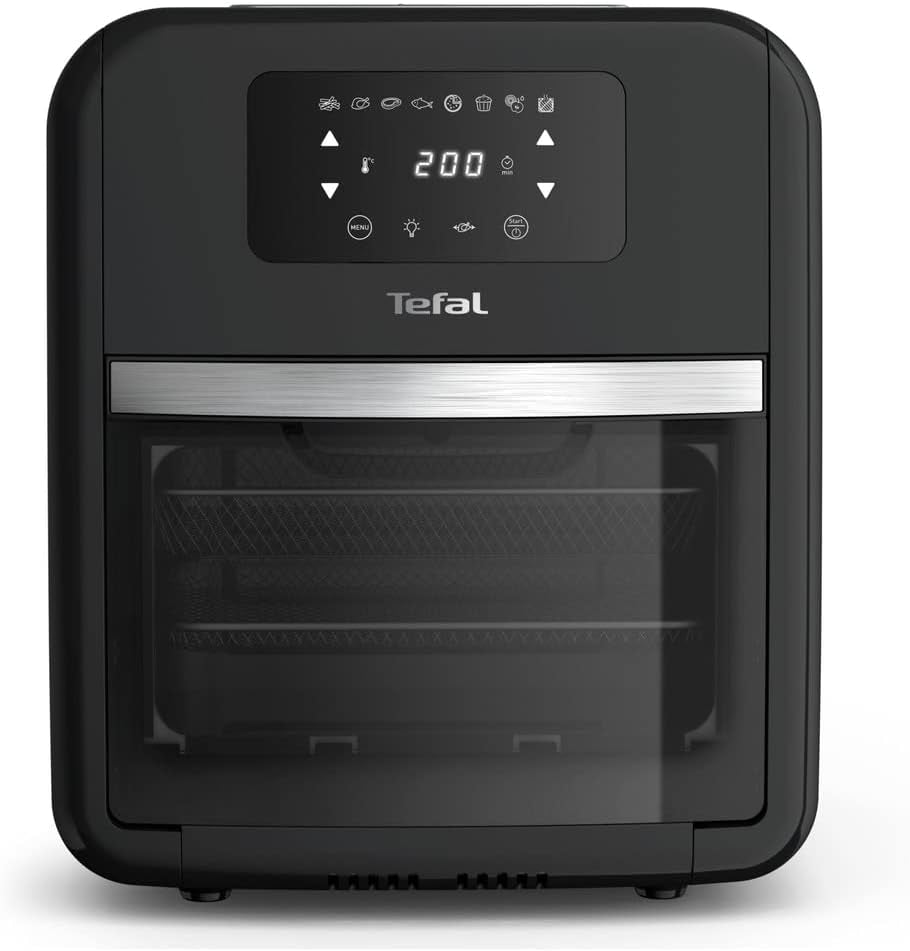 Tefal Easy Fry Ugn & Grill 9-i-1 Hot Air Fryer, 11 L För 6 portioner, 7 tillbehör, 8 program, onlinerecept Hushållsapparater Naty Shop Standardtitel