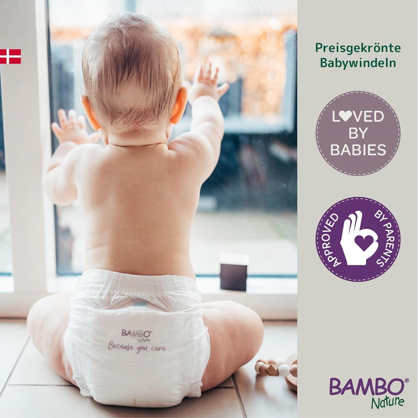 Bambo Nature Premium Eco-blöjor, storlek 6, 1,63 kg