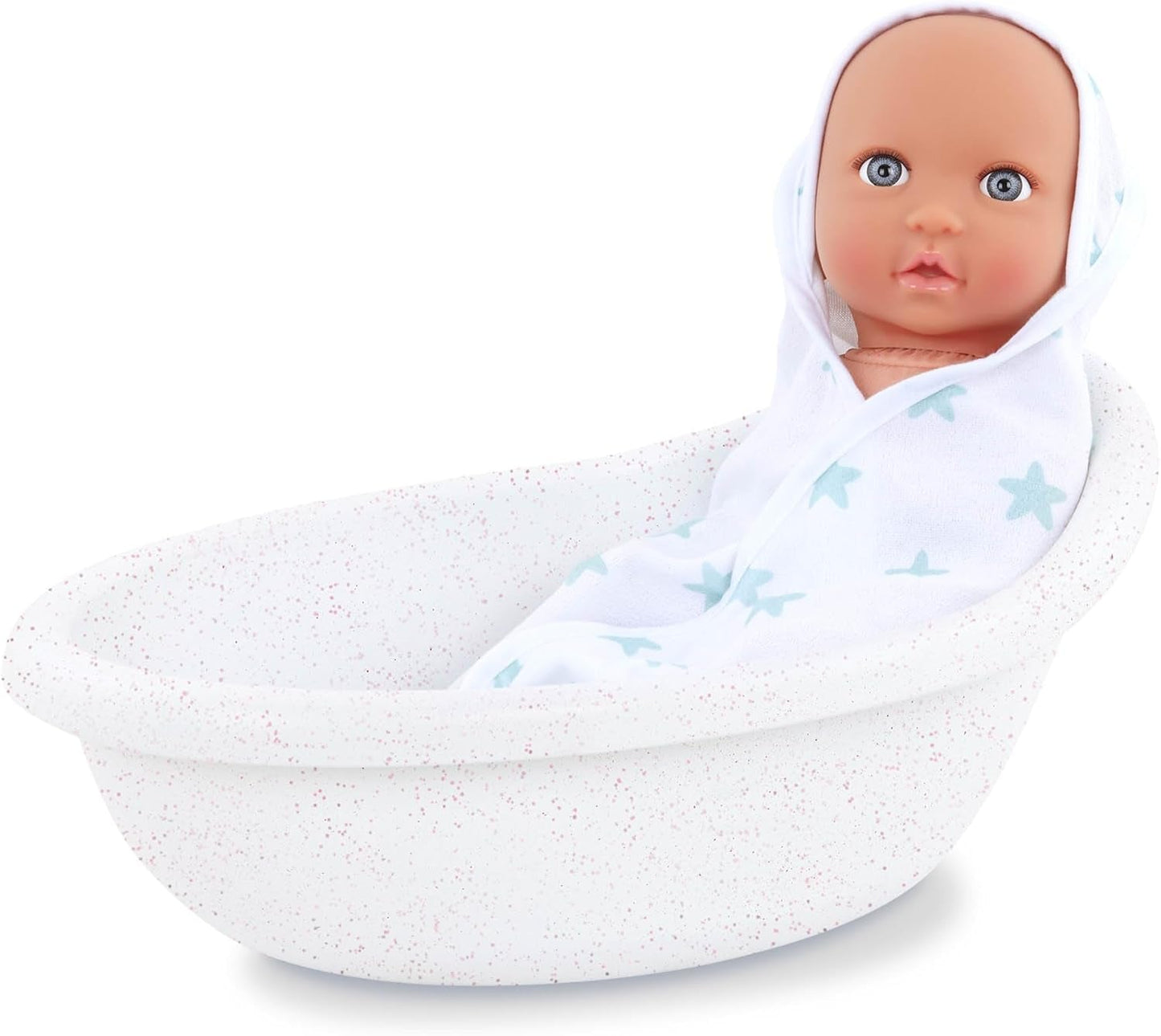 LullaBy – Dockbadkar – Badkarset – Badleksak – Docktillbehör – Realistisk vattenlek – Barn 2+