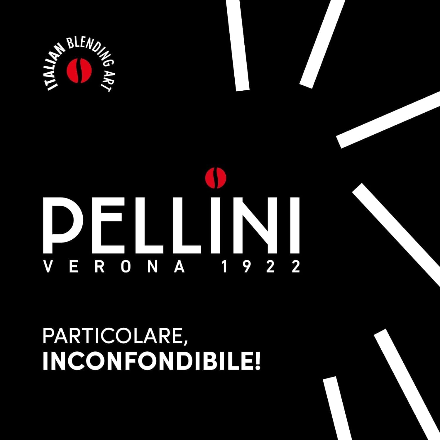 Pellini N.82 Vivace, Kaffeebohnen für Espresso 1 kg, Arabica- och Robusta-Mischung mit Kräftigem och Ausgefungem Gesmack, Mittlere Röstung