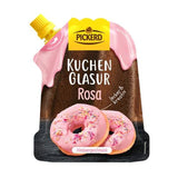 Tårtglasyr, Rosa, bär och hallonsmak, 125 gram Glasyr och dekor Naty Shop