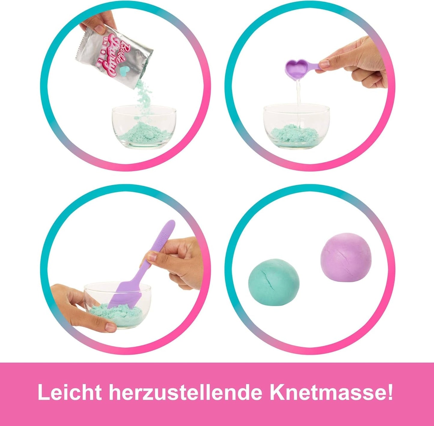 Barbie-festdocka oförpackad och tillbehör Födelsedagshusdjursserie 10 stjärnset för överraskningsfest inklusive färgskiftande effekt & tårtdekorationer JFG72