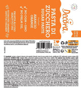 0310172 ORANGE FONDANT 100 G Sockerpasta Naty Shop