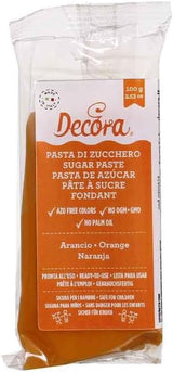 0310172 ORANGE FONDANT 100 G Sugar Paste Naty Shop Standardtitel