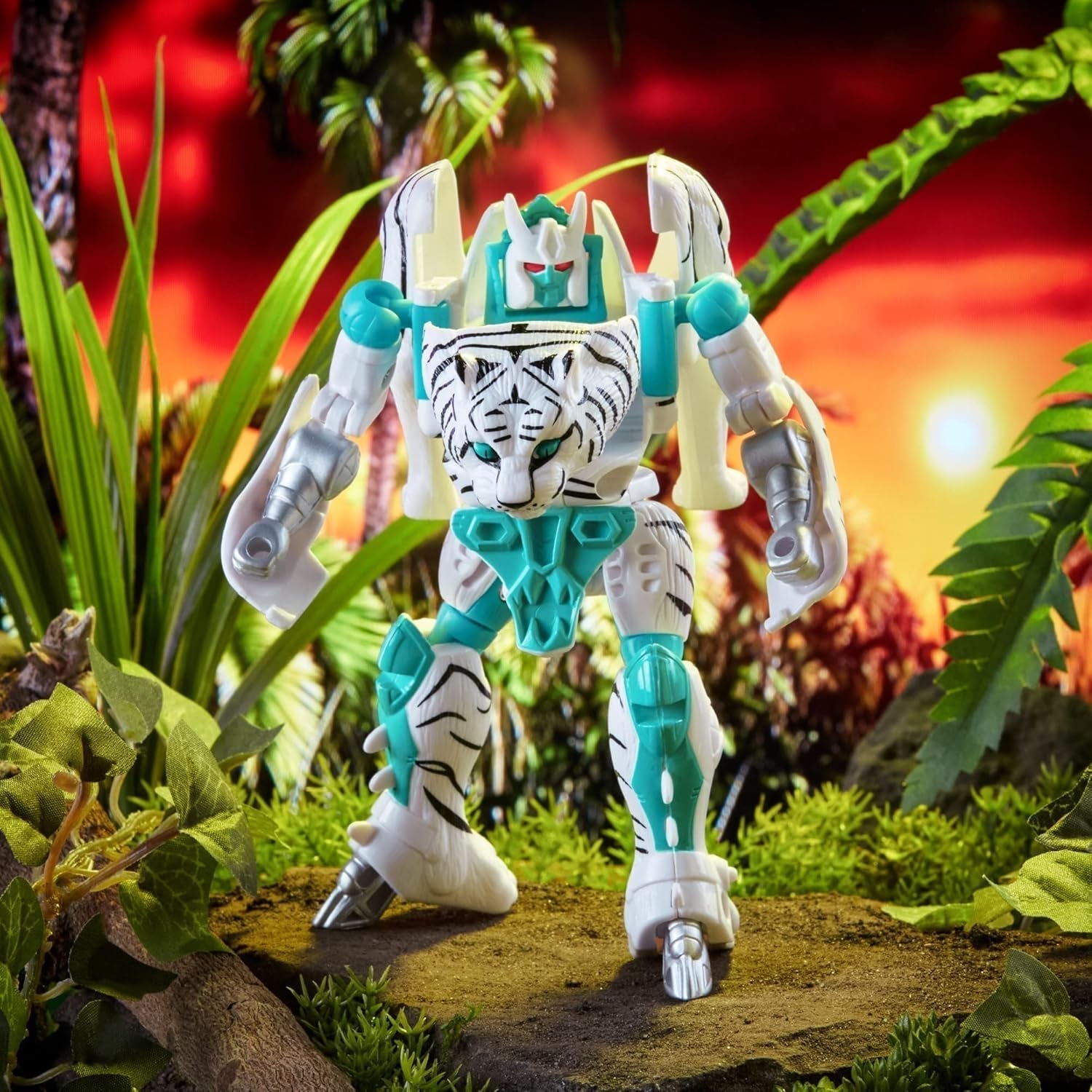 Transformers Toy Vintage Beast Wars, Tigatron Action Figure Att Samla (12,5 Cm), För Vuxna & Barn 8+, F4225, Multi, One Size Action Figurer Naty Shop