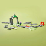 LEGO DUPLO Town Railway Tunnel och spår - Expansionsset, present till småbarn, uppmuntrar fingerfärdighet, lekset för 2 år gamla fordonsfans, kreativ lärandeleksak 10425 Byggset Besuche den LEGO-Store