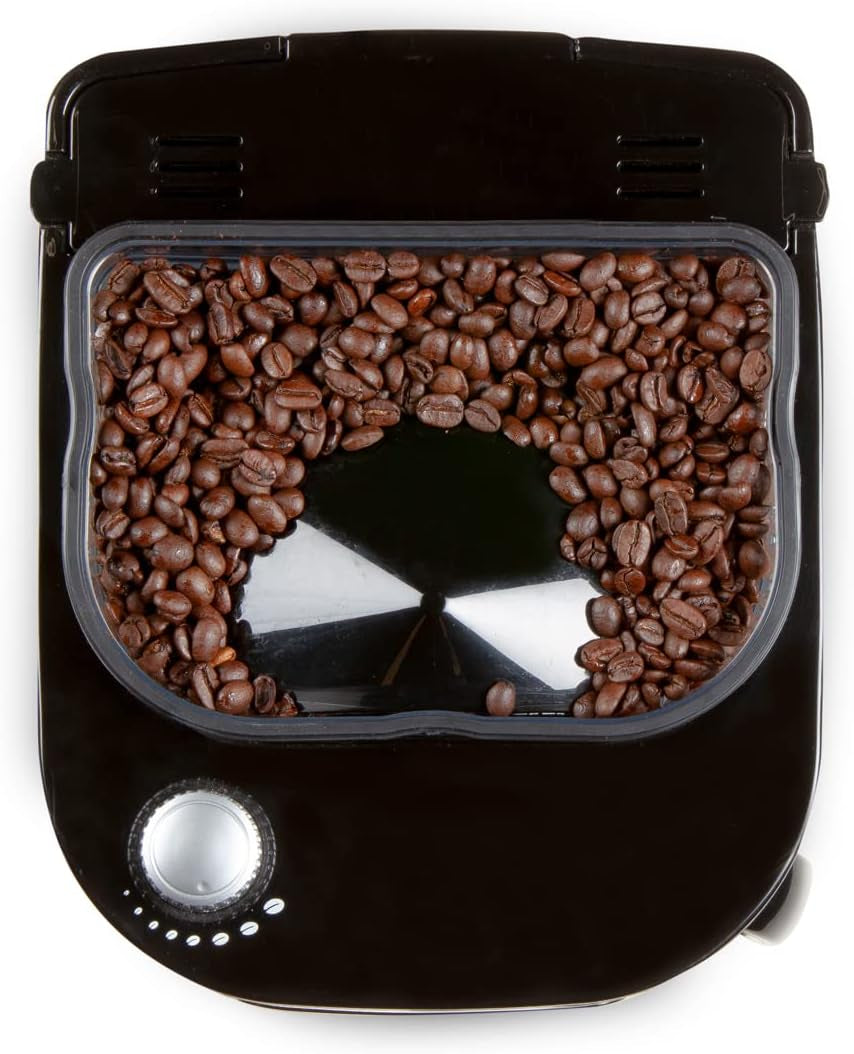 DOMO DO721K "Grind and Brew" espressomaskin - Bean-to-Cup-funktion - LCD-display - För malet kaffe eller hela bönor - 1,5 L