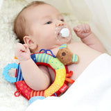 SIGIKID 40490 Aktiv ring Babyaktivitet PlayQ Leksak för flickor och pojkar rekommenderas för barn från 3 månader flerfärgad Babyleksaker Naty Shop