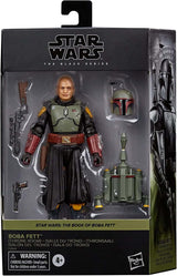 Star Wars Hasbro Black Series Boba Fett (tronrummet): The Book of Boba Fett samlarfigur, för barn 4+ år, multi, 15 cm höjd Actionfigurer Naty Shop