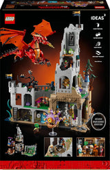LEGO Ideas Dungeons & Dragons: The Saga of the Red Dragon, Byggset för vuxna, Dungeons and Dragons Presentidéer för fans, Fantasy Building Set, Creative Activity 21348 Byggset Besuche den LEGO-Store